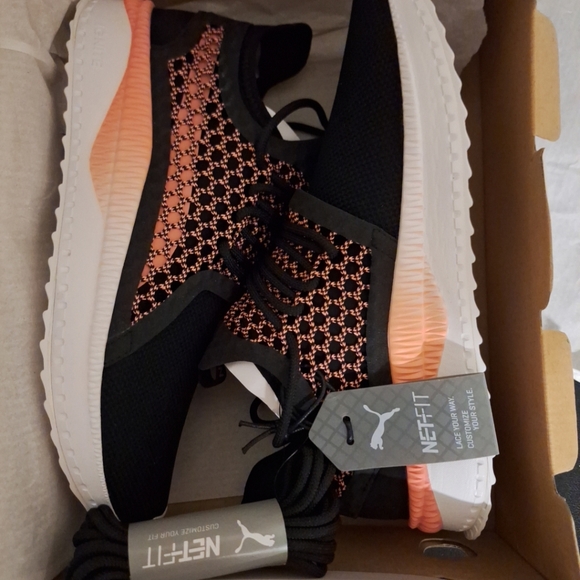 Size 8 - PUMA Tsugi Shell Pink Netfit V2 Sneaker White - Picture 9 of 12